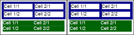 Left: anti-aliasing on, Right: off